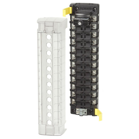 Blue Sea 5051 ST CLB Circuit Breaker Block - 12 Position - Marine Parts OnlyElectricalBlue Sea Systems