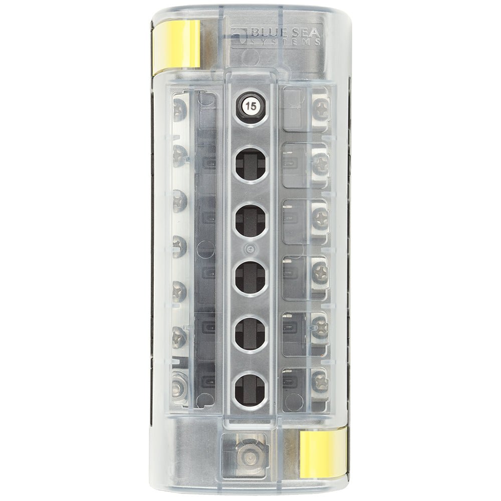 Blue Sea 5052 ST CLB Circuit Breaker Block - 6 Position w/Negative Bus - Marine Parts OnlyElectricalBlue Sea Systems
