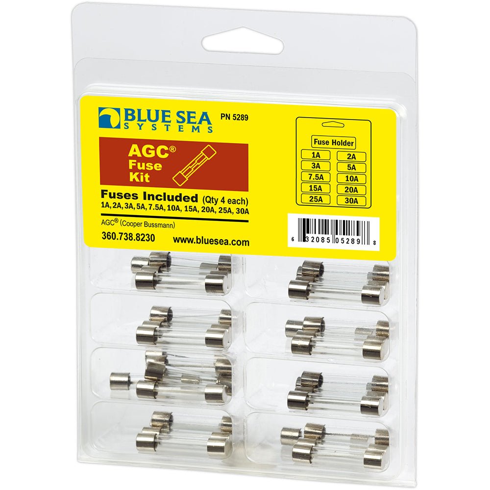 Blue Sea 5289 AGC Fuse Kit - 41 - Piece - Marine Parts OnlyElectricalBlue Sea Systems