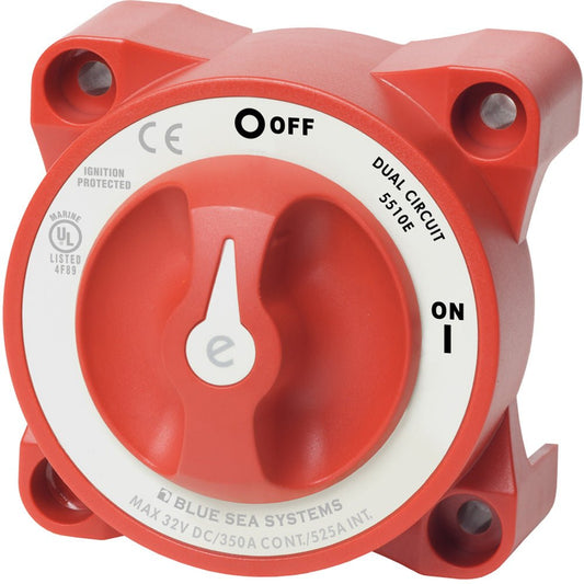 Blue Sea 5510E e - Series Dual Circuit Battery Switch - Marine Parts OnlyElectricalBlue Sea Systems