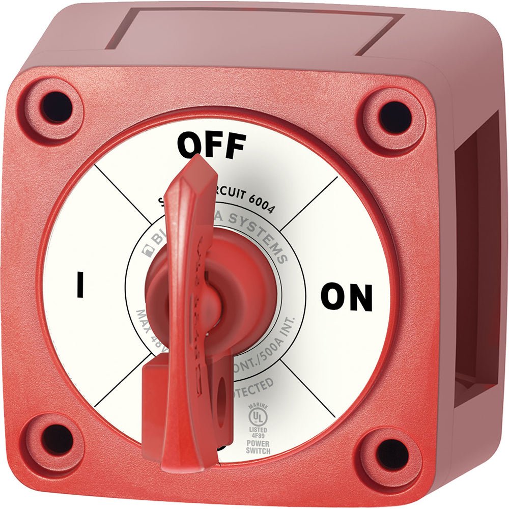 Blue Sea 6004 Single Circuit ON - OFF w/Locking Key - Red - Marine Parts OnlyElectricalBlue Sea Systems