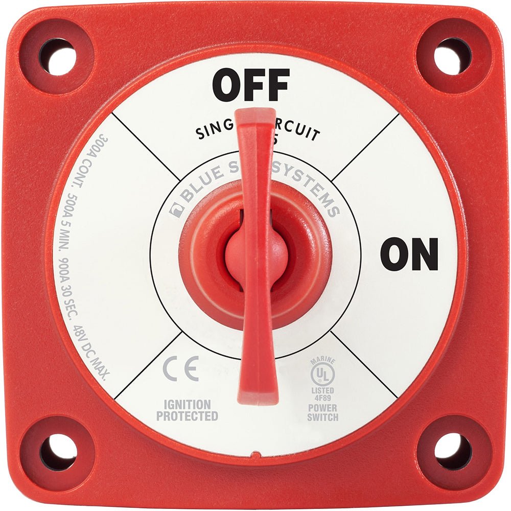 Blue Sea 6005 m - Series (Mini) Battery Switch Single Circuit ON/OFF - Marine Parts OnlyElectricalBlue Sea Systems