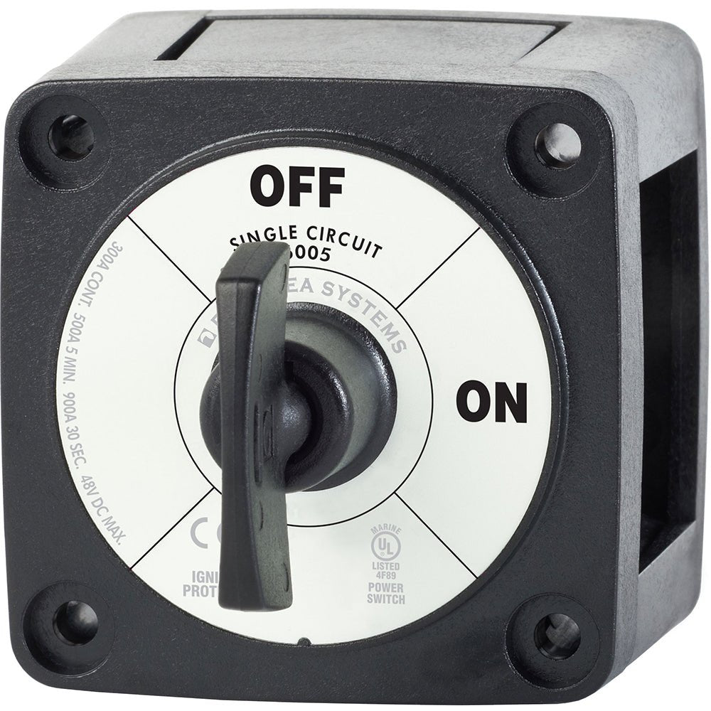 Blue Sea 6005200 Battery Switch Single Circuit ON - OFF - Black - Marine Parts OnlyElectricalBlue Sea Systems