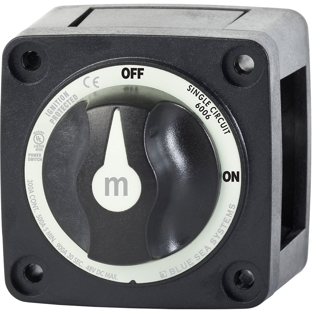 Blue Sea 6006200 Battery Switch Mini ON/OFF - Black - Marine Parts OnlyElectricalBlue Sea Systems