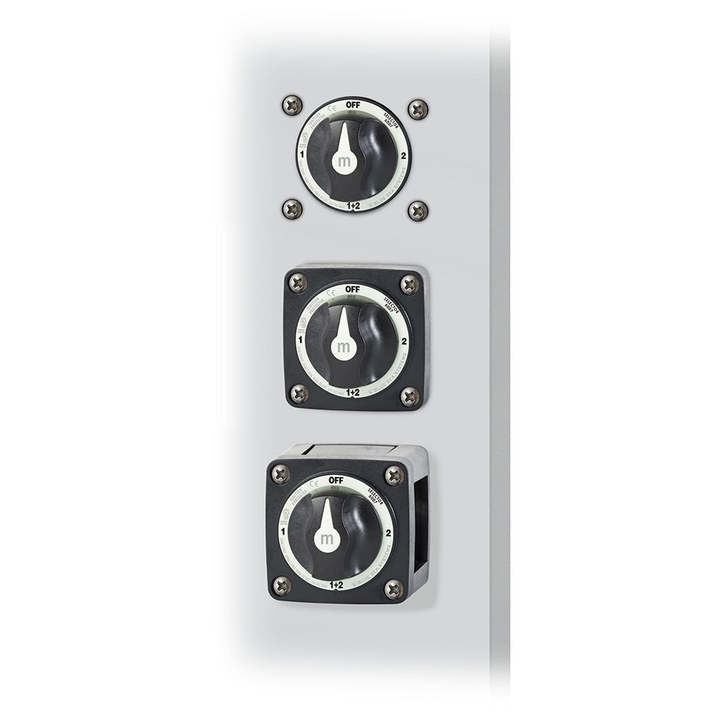 Blue Sea 6007200 Battery Switch Mini - 4 Position - Black - Marine Parts OnlyElectricalBlue Sea Systems