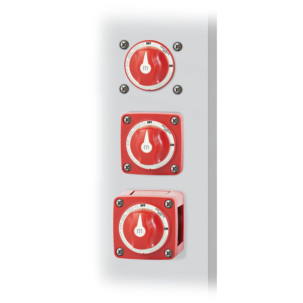 Blue Sea 6010 m - Series (Mini) Battery Switch Dual Circuit - Marine Parts OnlyElectricalBlue Sea Systems