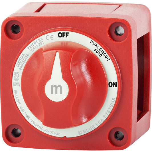Blue Sea 6010 m - Series (Mini) Battery Switch Dual Circuit - Marine Parts OnlyElectricalBlue Sea Systems