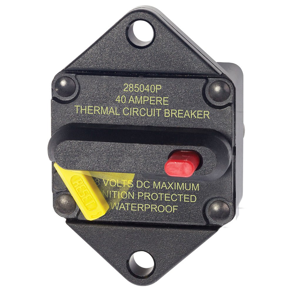 Blue Sea 7082 40 Amp Circuit Breaker Panel Mount 285 Series - Marine Parts OnlyElectricalBlue Sea Systems