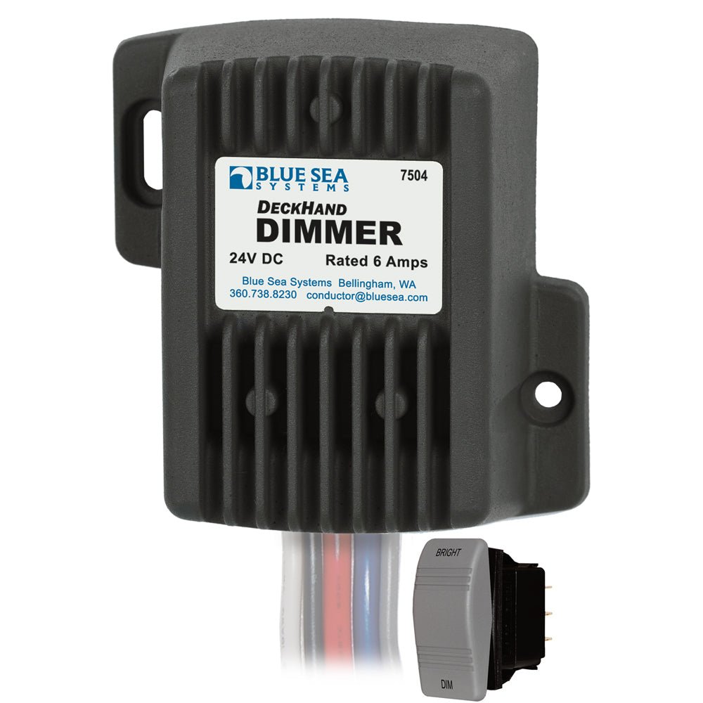 Blue Sea 7504 DeckHand Dimmer - 6 Amp/24V - Marine Parts OnlyElectricalBlue Sea Systems