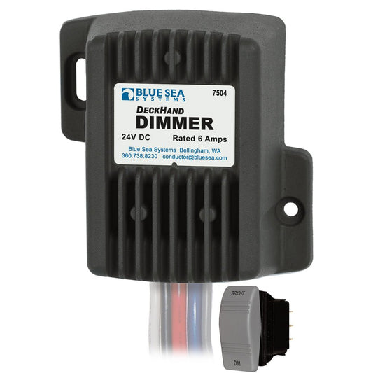 Blue Sea 7504 DeckHand Dimmer - 6 Amp/24V - Marine Parts OnlyElectricalBlue Sea Systems