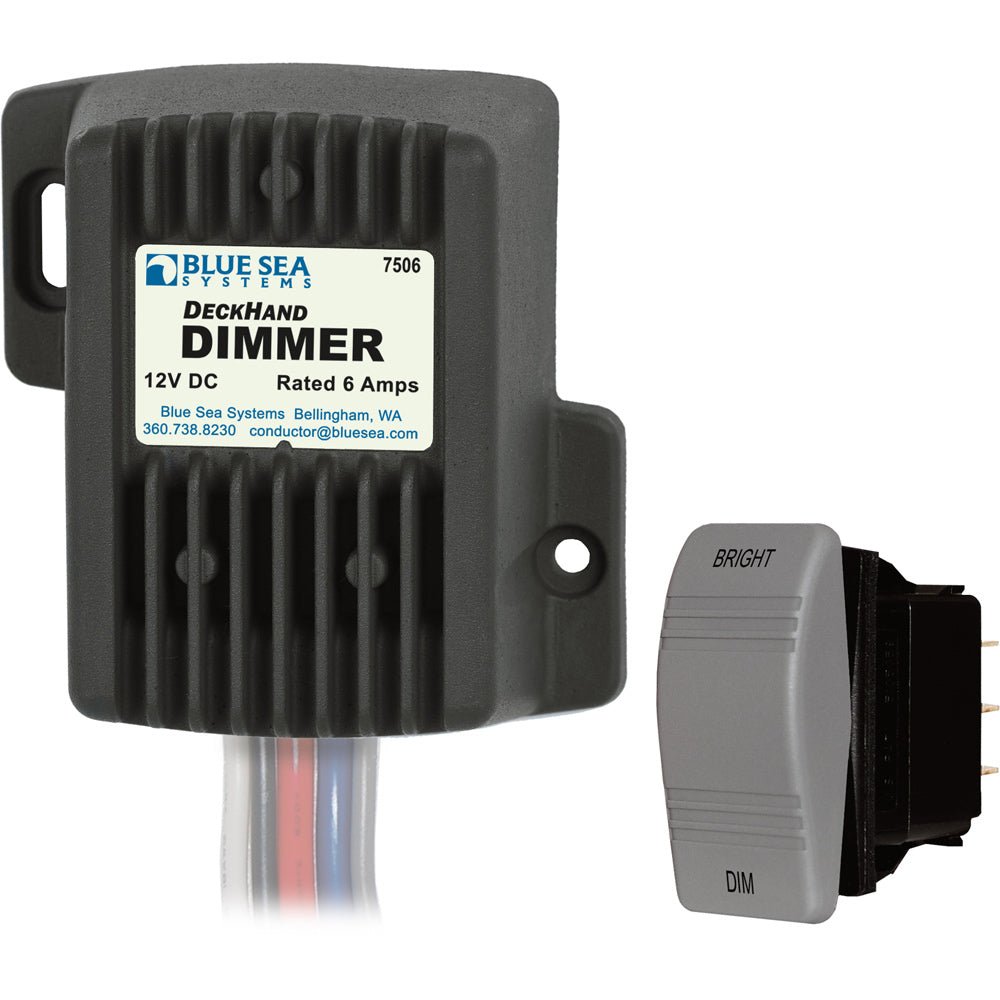 Blue Sea 7506 DeckHand Dimmer - 6 Amp/12V - Marine Parts OnlyElectricalBlue Sea Systems