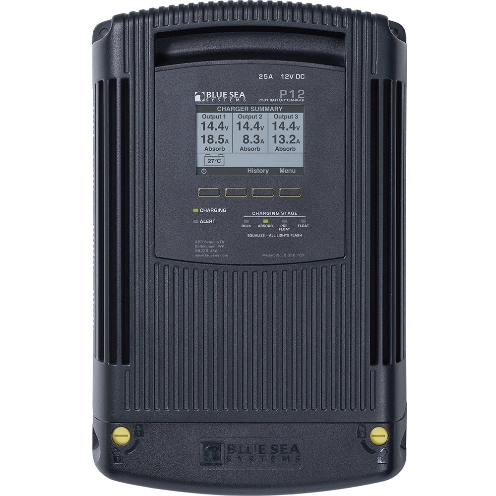 Blue Sea 7531 P12 Battery Charger - 12V DC 25A - Marine Parts OnlyElectricalBlue Sea Systems