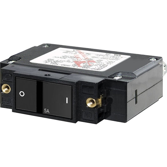 Blue Sea 7540 C - Series Flat Rocker Circuit Breaker - Single Pole - 5A - Marine Parts OnlyElectricalBlue Sea Systems
