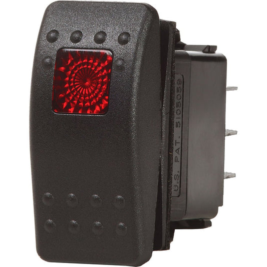 Blue Sea 7937 Contura II Switch DPDT Black - (ON) - OFF - ON - Marine Parts OnlyElectricalBlue Sea Systems