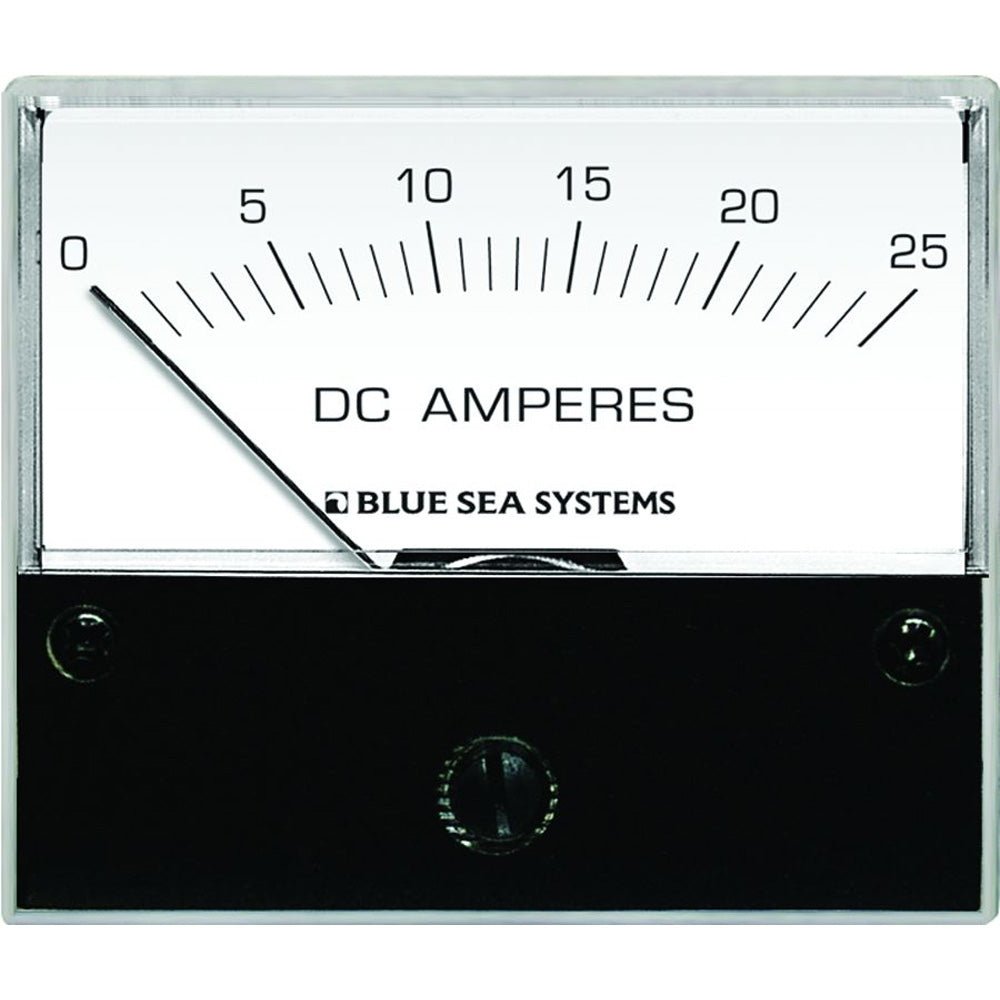 Blue Sea 8005 DC Analog Ammeter - 2 - 3/4" Face, 0 - 25 Amperes DC - Marine Parts OnlyElectricalBlue Sea Systems