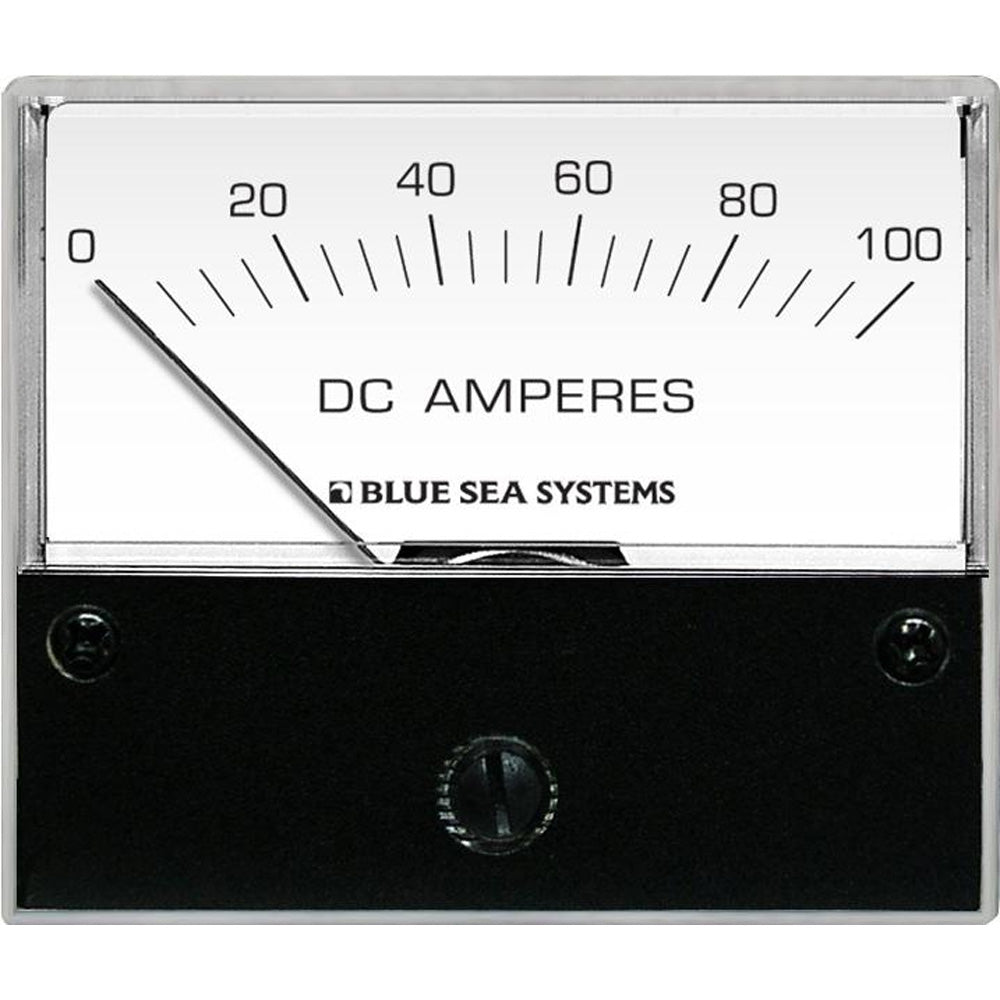 Blue Sea 8017 DC Analog Ammeter - 2 - 3/4" Face, 0 - 100 Amperes DC - Marine Parts OnlyElectricalBlue Sea Systems