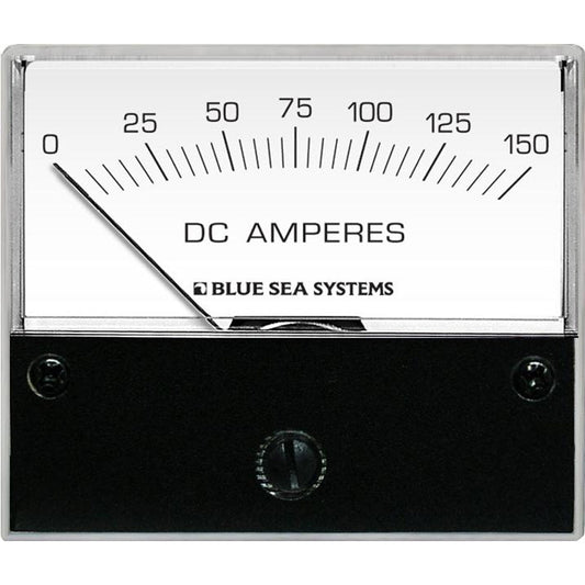 Blue Sea 8018 DC Analog Ammeter - 2 - 3/4" Face, 0 - 150 Amperes DC - Marine Parts OnlyElectricalBlue Sea Systems