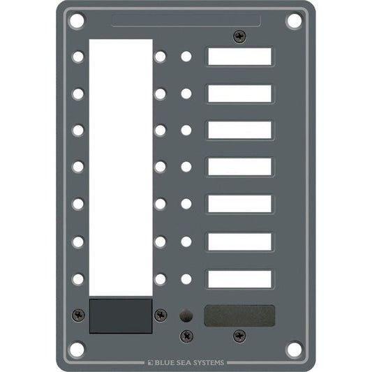 Blue Sea 8087 8 Position DC C - Series Panel - Blank - Marine Parts OnlyElectricalBlue Sea Systems