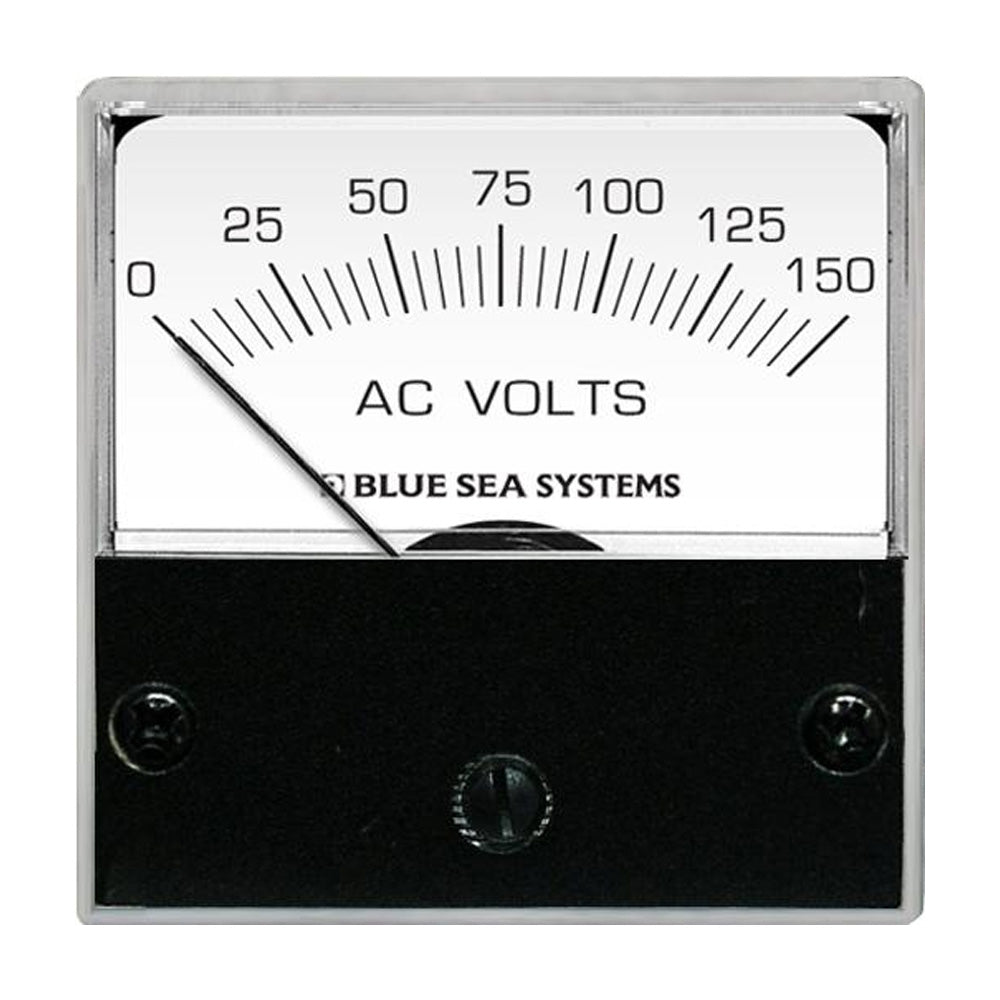 Blue Sea 8244 AC Analog Micro Voltmeter - 2" Face, 0 - 150 Volts AC - Marine Parts OnlyElectricalBlue Sea Systems