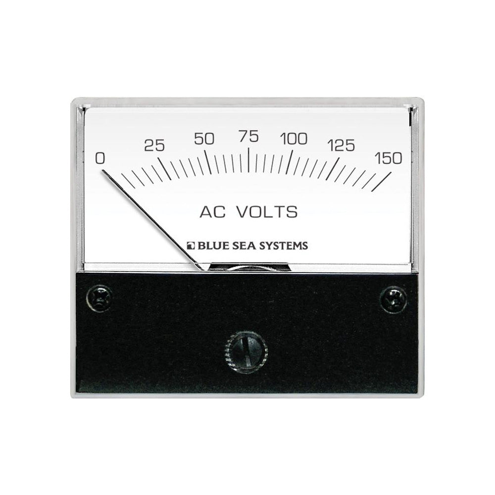 Blue Sea 9353 AC Analog Voltmeter 0 - 150V AC - Marine Parts OnlyElectricalBlue Sea Systems
