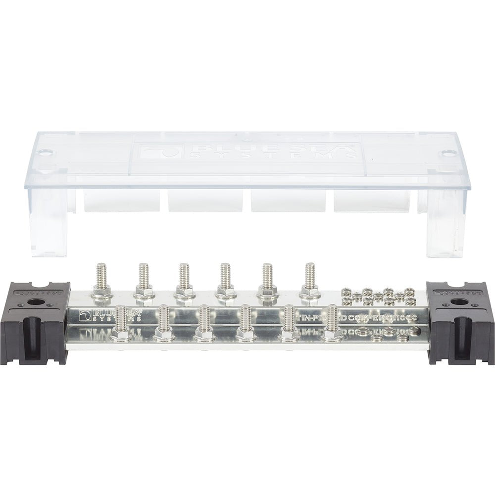Blue Sea PowerBar 1000 - 12 5/16" Terminal Studs w/Cover - Marine Parts OnlyElectricalBlue Sea Systems