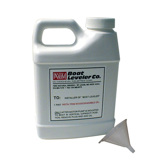 Boat Leveler Oil & Funnel Kit - Marine Parts OnlyBoat OutfittingBoat Leveler Co.