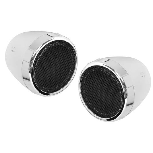 Boss Audio 3" MCBK425BA Motorcycle Speaker System - Chrome - 600W - Marine Parts OnlyEntertainmentBoss Audio