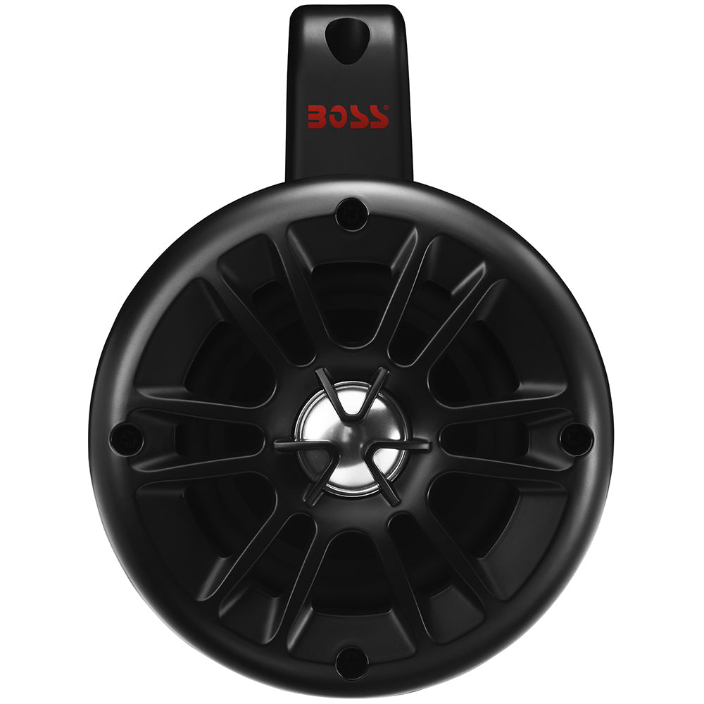 Boss Audio 4" BM40AMPBT Amplified Waketower Speakers - Matte Black - 500W - Marine Parts OnlyEntertainmentBoss Audio