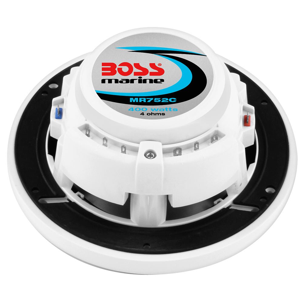 Boss Audio 7.5" MR752C Speakers - White - 400W - Marine Parts OnlyEntertainmentBoss Audio