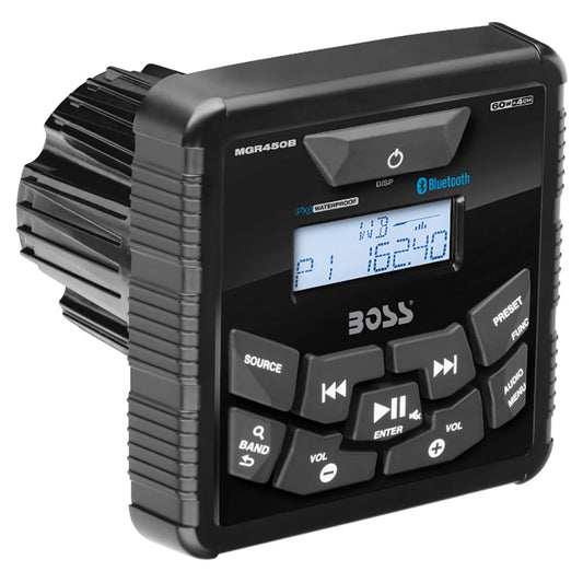 Boss Audio MGR450B Marine Stereo w/AM/FM/BT - Marine Parts OnlyEntertainmentBoss Audio