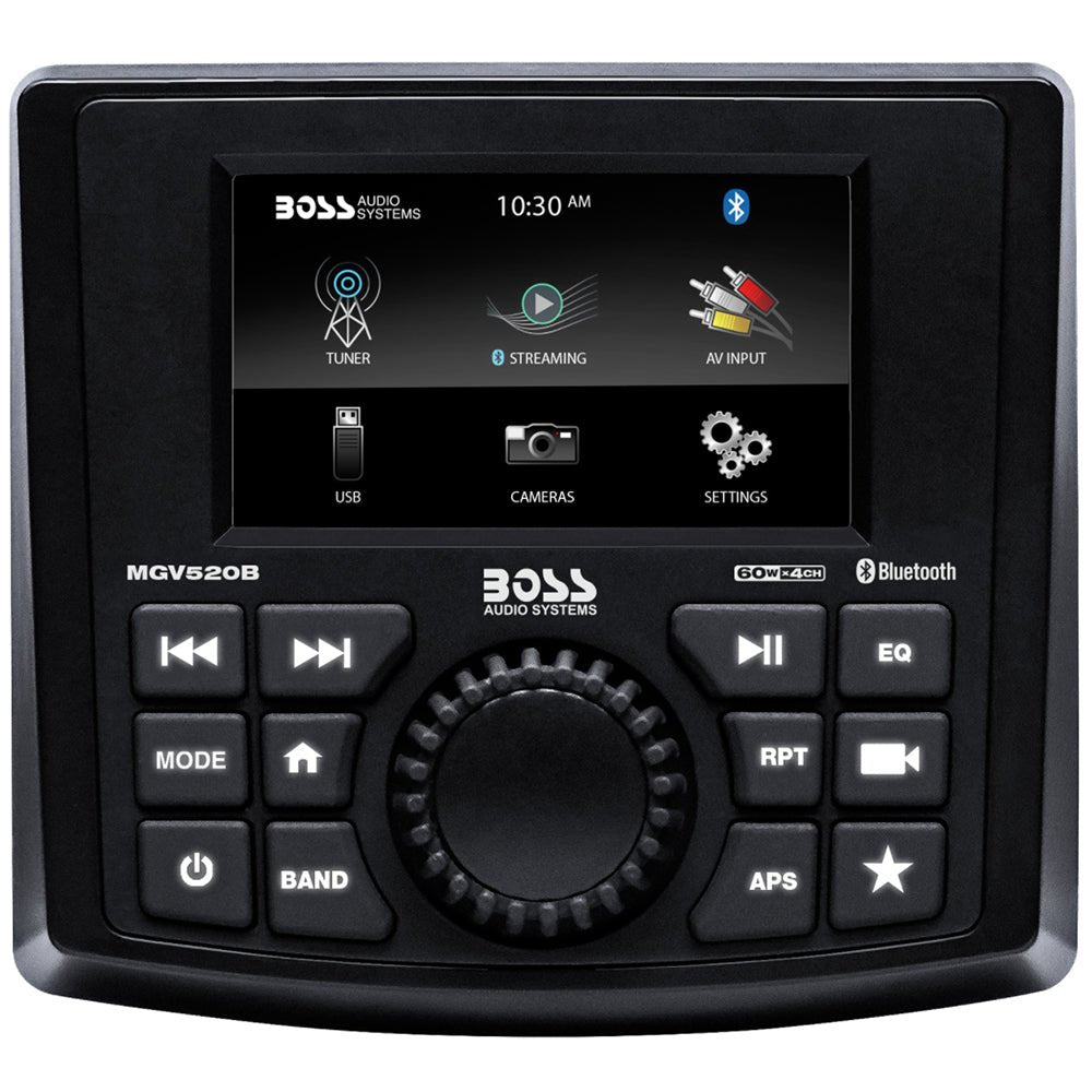 Boss Audio MGV520B Marine Stereo w/AM/FM/BT/USB/Rear Camera - Marine Parts OnlyEntertainmentBoss Audio