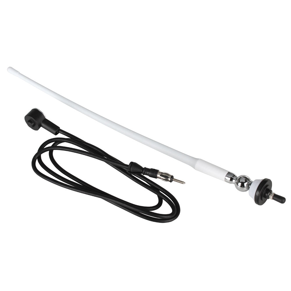 Boss Audio MRANT12W AM/FM Rubber Antenna - White - Marine Parts OnlyEntertainmentBoss Audio
