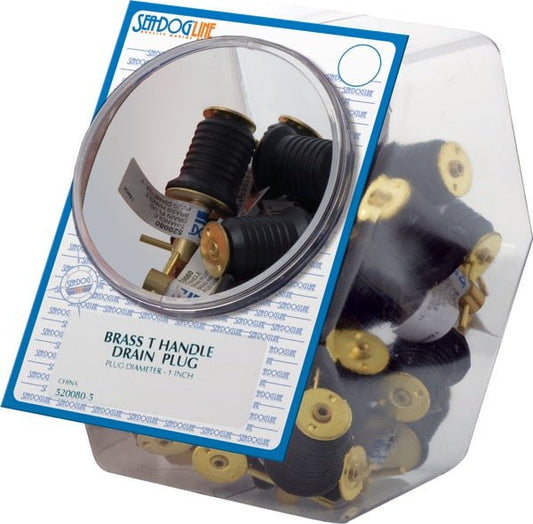 BRASS TEE HANDLE DRAIN PLUG - Marine Parts OnlySEA DOG