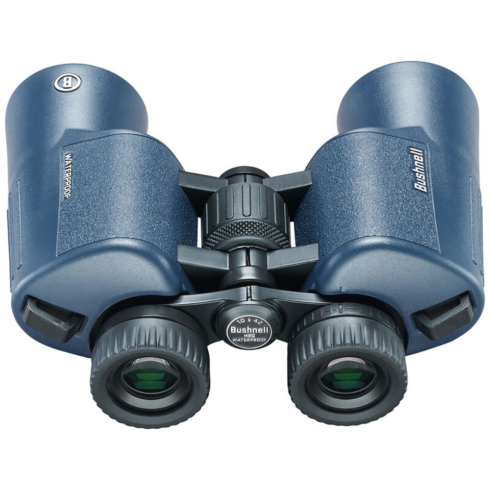 Bushnell 12x42mm H2O Binocular - Dark Blue Porro WP/FP Twist Up Eyecups - Marine Parts OnlyOutdoorBushnell