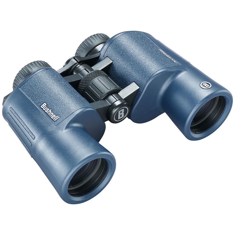 Bushnell 12x42mm H2O Binocular - Dark Blue Porro WP/FP Twist Up Eyecups - Marine Parts OnlyOutdoorBushnell