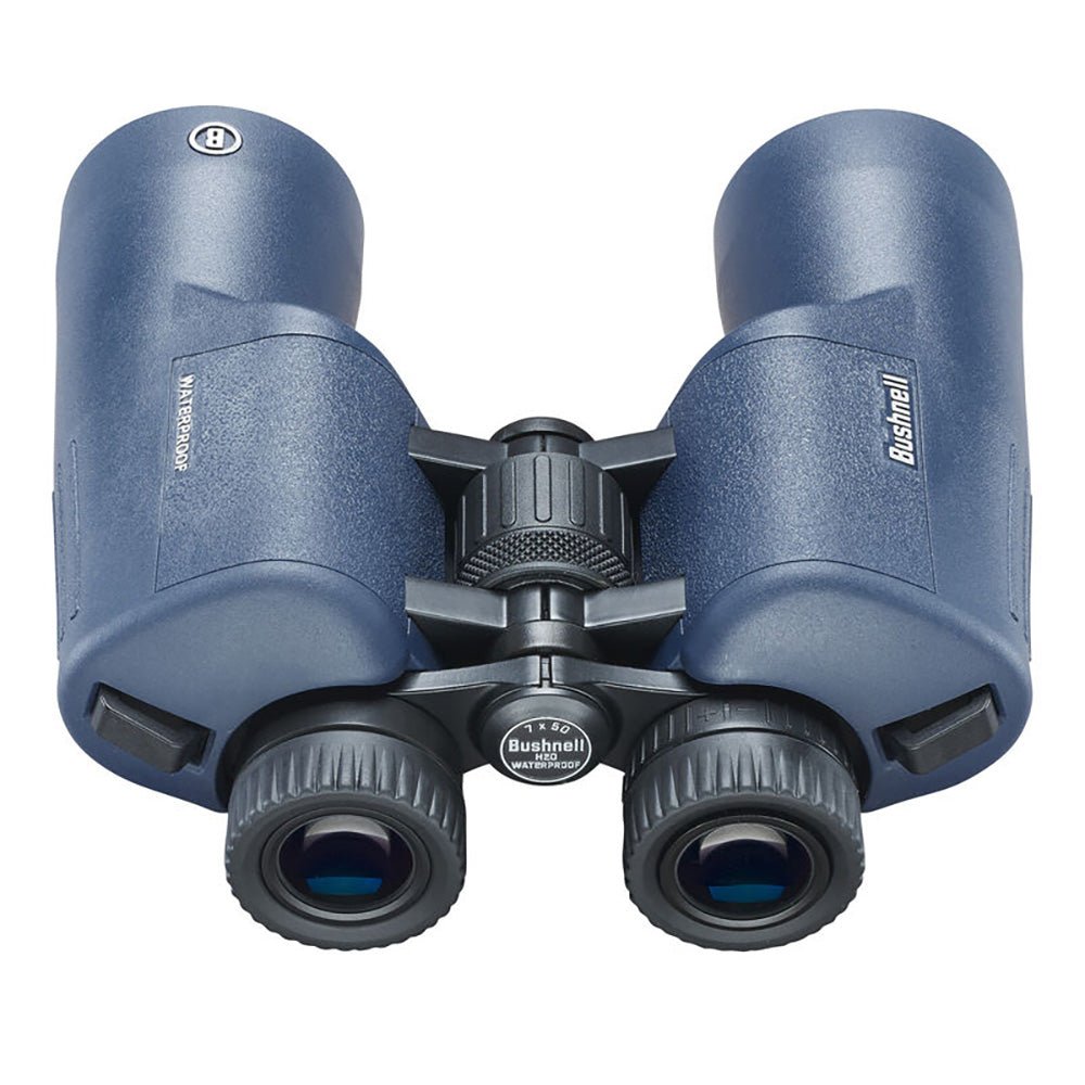 Bushnell 7x50mm H2O Binocular - Dark Blue Porro WP/FP Twist Up Eyecups - Marine Parts OnlyOutdoorBushnell