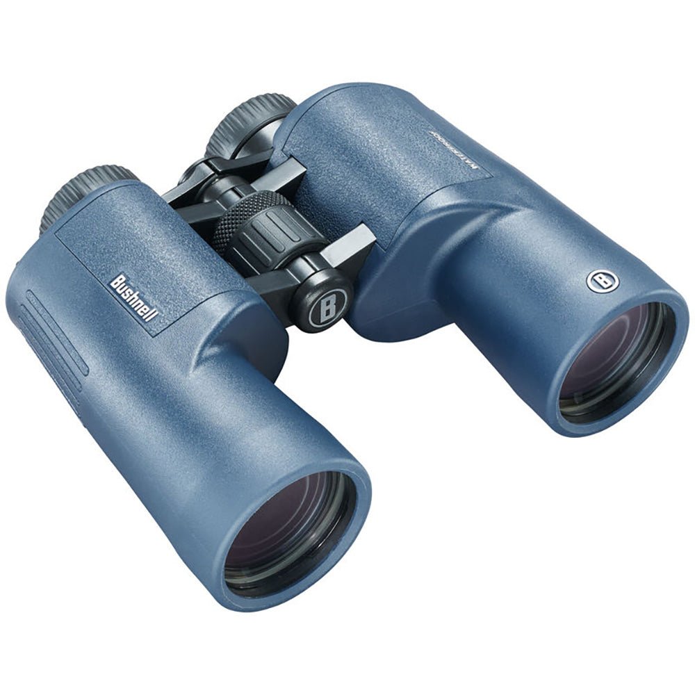 Bushnell 7x50mm H2O Binocular - Dark Blue Porro WP/FP Twist Up Eyecups - Marine Parts OnlyOutdoorBushnell