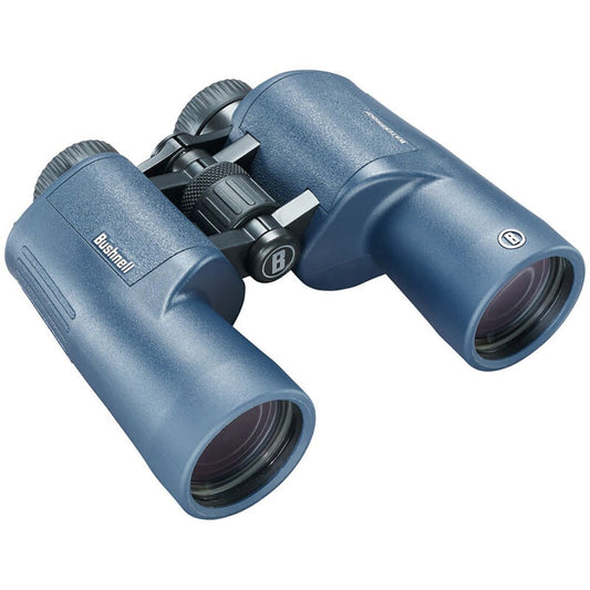 Bushnell 7x50mm H2O Binocular - Dark Blue Porro WP/FP Twist Up Eyecups - Marine Parts OnlyOutdoorBushnell
