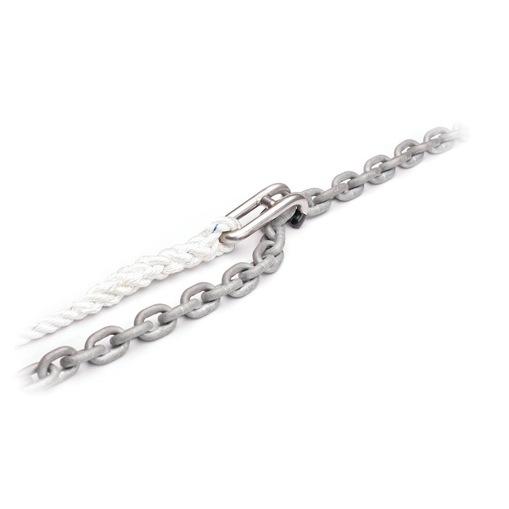 C. Sherman Johnson "Captain Hook" Chain Snubber Large Snubber Hook f/3/8" &amp; 1/2" Chain w/15&39; of 5/8" 3 Strand Nylon - Marine Parts OnlySailingC. Sherman Johnson