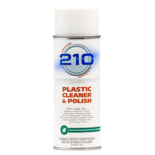 Camco 210 Plastic Cleaner Polish 14oz Spray - Marine Parts OnlyBoat OutfittingCamco