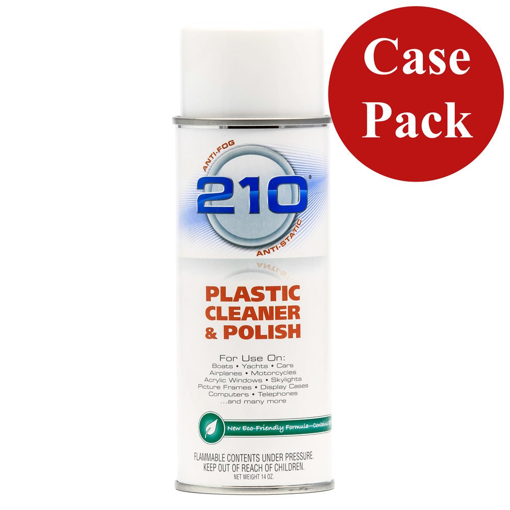 Camco 210 Plastic Cleaner Polish - 14oz Spray - Case of 12 - Marine Parts OnlyBoat OutfittingCamco