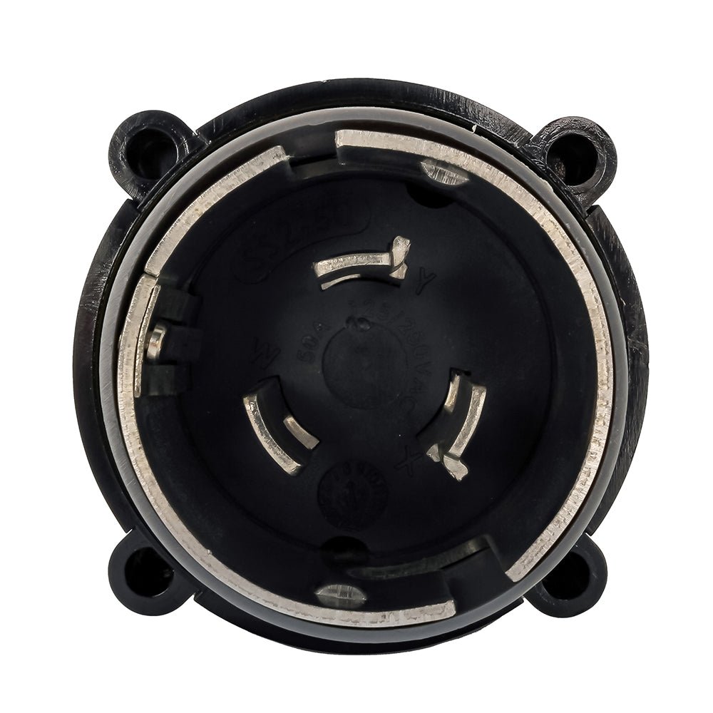 Camco 50AM/30AF Power Grip Marine 12" Locking Adapter - M - Lock/F - Locking Adapter - Marine Parts OnlyElectricalCamco