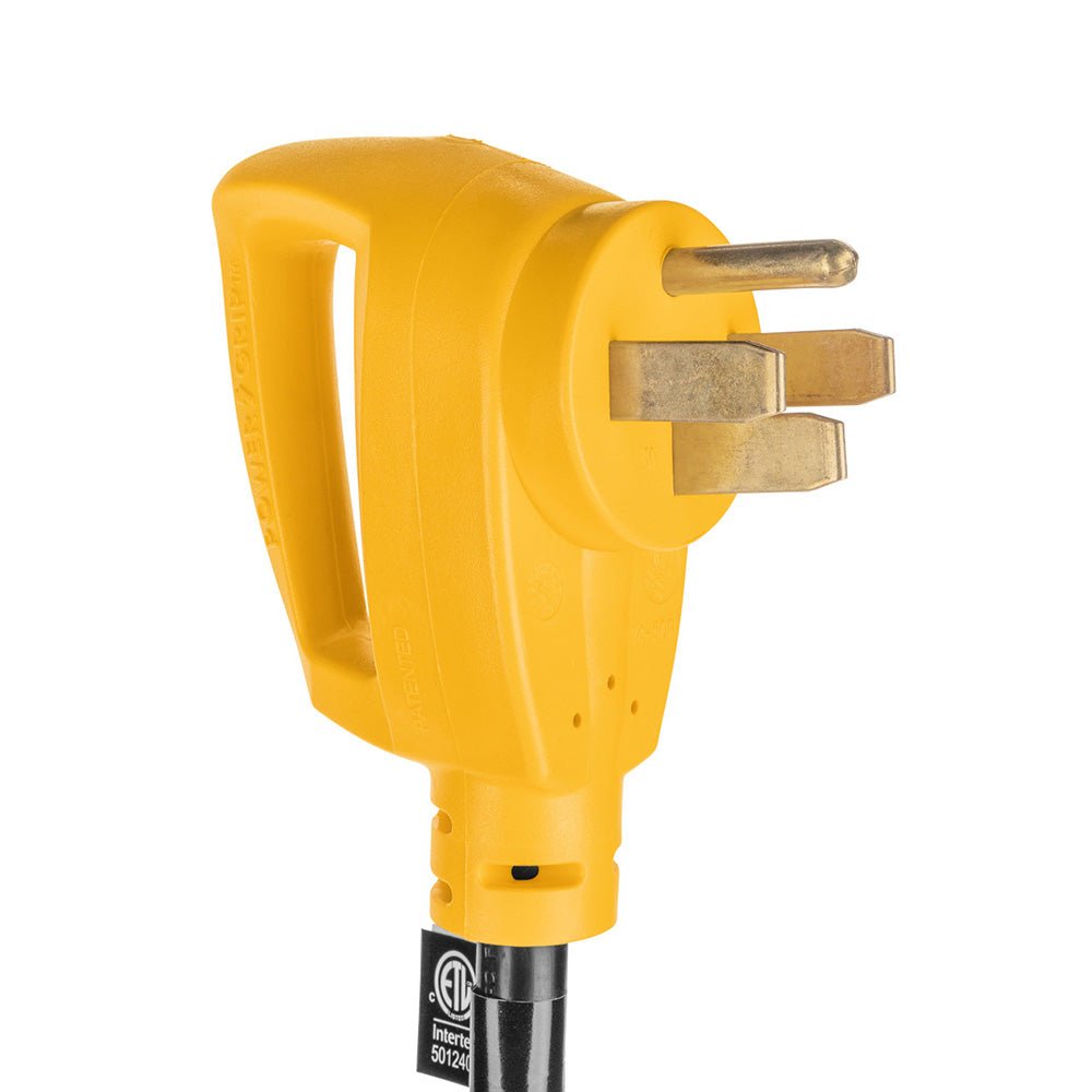 Camco Power Grip 18" Dogbone Adapter - 50 Amp Male/30 Amp Female - Marine Parts OnlyAutomotive/RVCamco