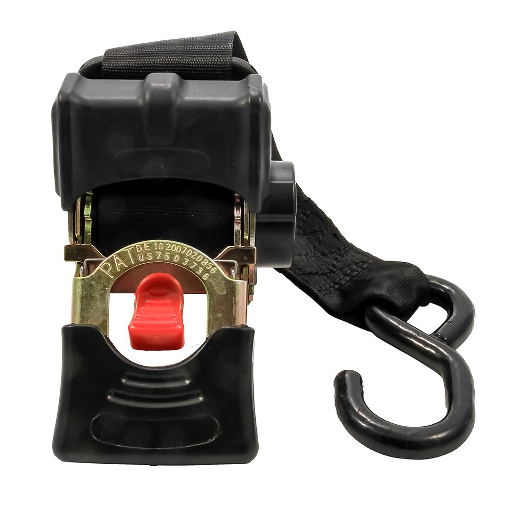 Camco Retractable Tie Down Straps - 2" Width 5.5&39; Bolt On - Marine Parts OnlyAutomotive/RVCamco