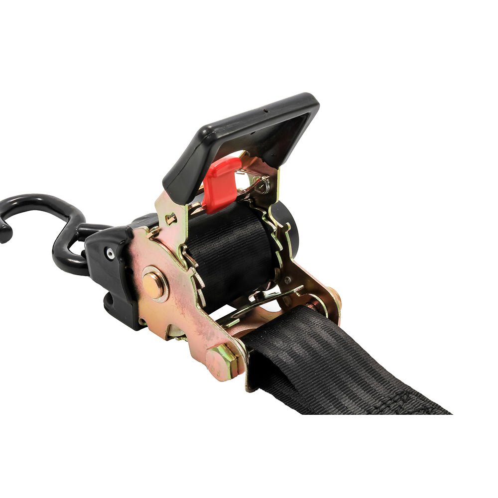 Camco Retractable Tie Down Straps - 2" Width 6&39; Dual Hooks - Marine Parts OnlyAutomotive/RVCamco