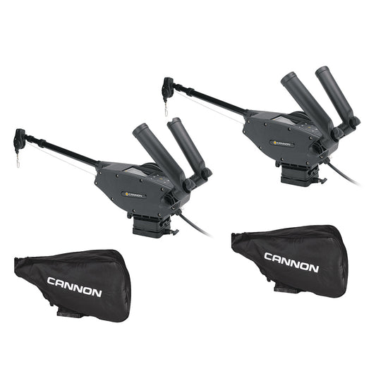 Cannon Optimum&trade; 10 BT Electric Downrigger 2 - Pack w/Black Covers - Marine Parts OnlyHunting & FishingCannon