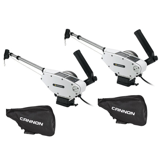 Cannon Optimum&trade; 10 Tournament Series (TS) BT Electric Downrigger 2 - Pack w/Black Covers - Marine Parts OnlyHunting & FishingCannon