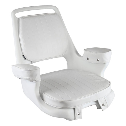 CAPTAINS CHAIR WITH CUSHIONS AND 3 - Marine Parts OnlyWISE SEATING