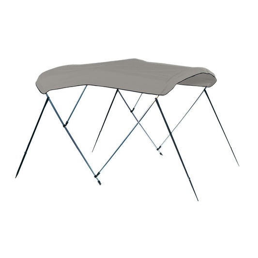 Carver 3 Bow 4675U Bimini Top with Boot - Cadet Grey Acrylic - Marine Parts OnlyBoat OutfittingCarver by Covercraft
