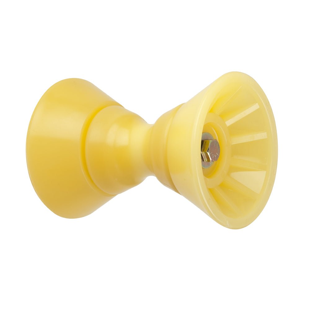 C.E. Smith 4" Bow Bell Roller Assembly - Yellow TPR - Marine Parts OnlyTraileringC.E. Smith